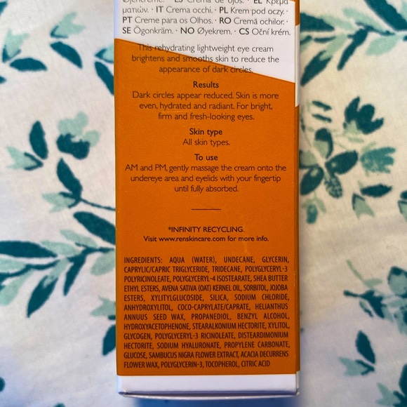 Ren Clean Skincare — Brightening Dark Circle Eye Cream - Picture 3 of 4